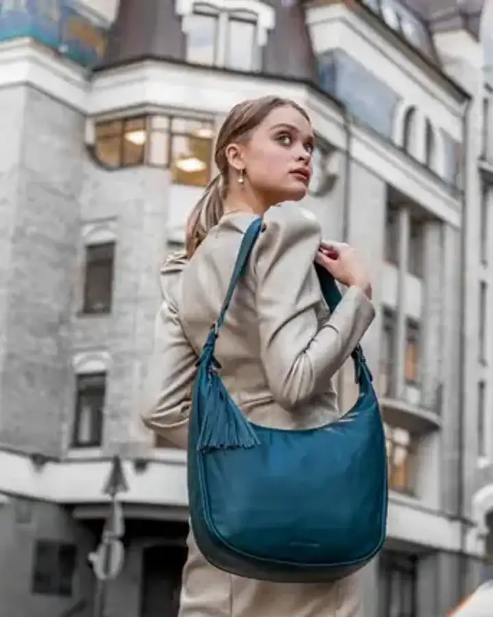 Sac seau Clarisse, coloris Beige sable