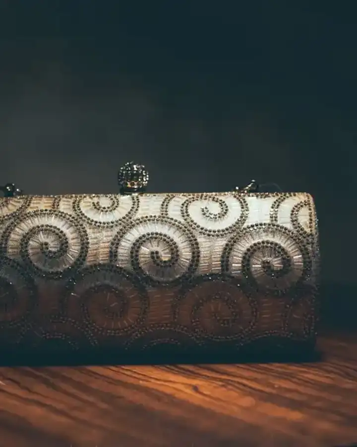 Sac de soirée Aïcha, coloris Or