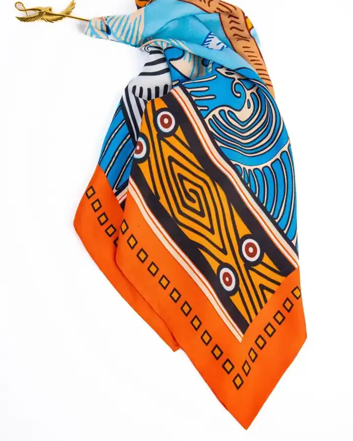 Foulard Ursule, coloris Blanc cassé