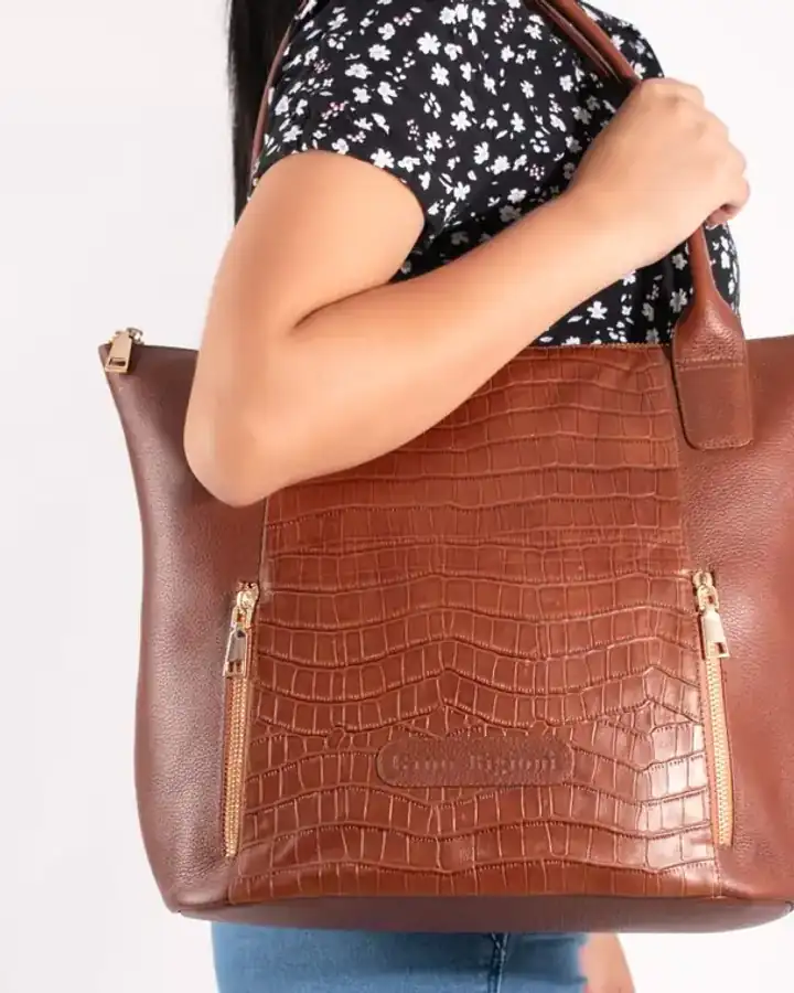 Cabas Carine, coloris Or