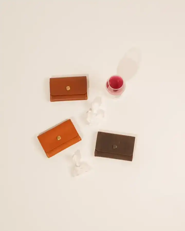 Porte-cartes Olympia, coloris Chocolat